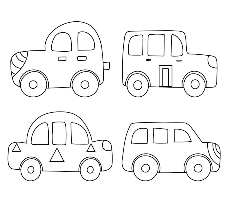 Car Coloring Pages Kids 1041425 202