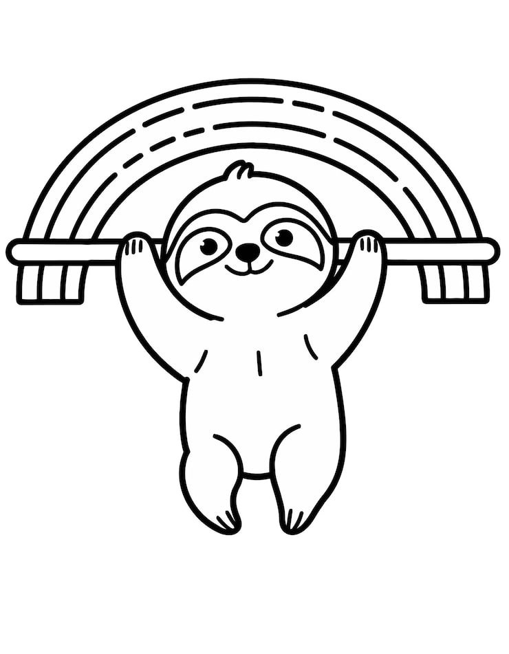 Cartoon Monkey Holding Bar With Monkey It 1166600 944