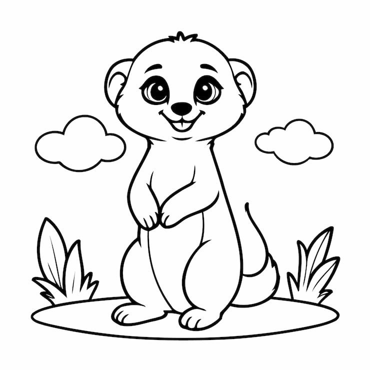 Funny Meerkat Kids Books 925324 8698