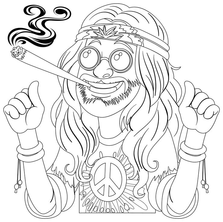 Groovy Peace Advocate Vector Illustration 1308 164647