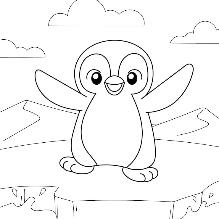Hand Drawn Animal Outline Illustration 23 2150536448