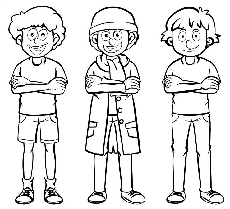 Male Characters Three Costumes 1308 13028